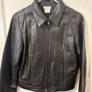 GNW Classic Black Leather Jacket